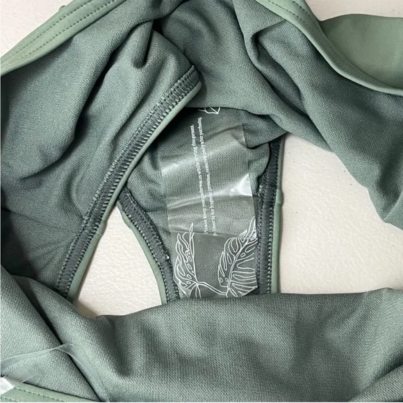 PRANA NWT WOMEN’S MARINA ONE PIECE SWIMSUIT ARMY GREEN XS/32D S/34D - Picture 11 of 13